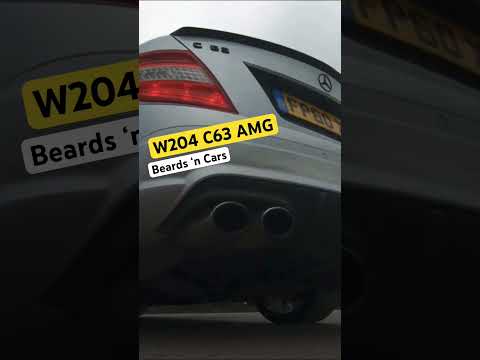 W204 Mercedes C63 AMG sound check from Beards ‘n Cars 💪 #mercedesc63amg #c63amg #amg #amg63 #w204