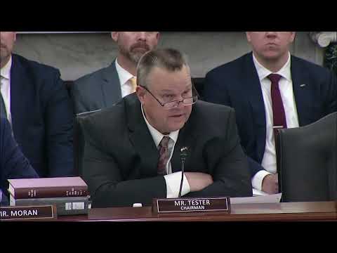 At Hearing with VA Sec., Tester Pushes for Path Forward on Comprehensive Toxic Exposure Legislation