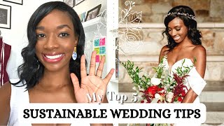 Top 5 Sustainable Wedding Planning Tips | Plan an Eco-Friendly Wedding