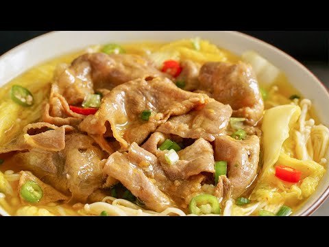 Sour Soup Beef｜The most delicious way to cook it. A new way to dip churros in it.【Sean's Kitchen】