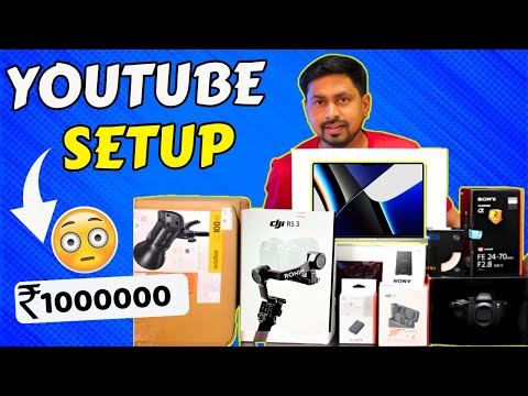 YouTube Set-Up 10 Lakh 😱 | Best Gadget For YouTube Set-Up 2023