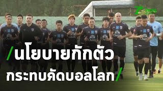 นโยบายกักตัว 14 วัน กระทบคัดบอลโลก | 30-01-64 | เรื่องรอบขอบสนาม