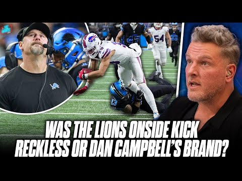 Was Lions' Onside Kick vs The Bills A Reckless Decision Or Just Dan Campbell Being Dan Campbell?