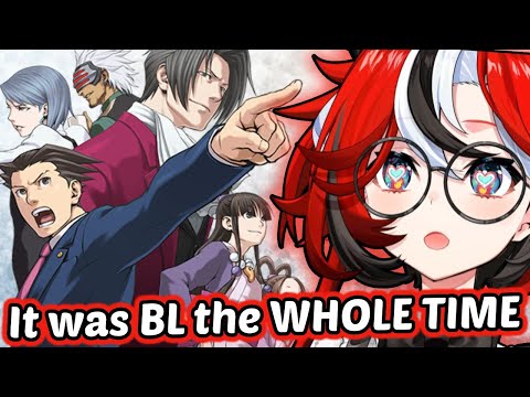 Bae had the funniest reaction to an ≪Ace Attorney≫ class trial scene...【HololiveEN | Hakos Baelz】