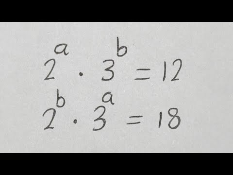 Math Olympiad Problem | A Nice Algebra Problem | How To Solve For "A" and "B" In This Problem!