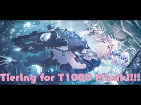 Tiering for T1000 Mizuki in Worldlink!!! If you want to friend me 546699254563950595