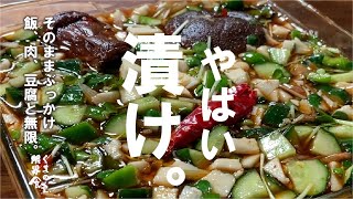 【感謝累計１０００万回やばいシリーズ】野菜を切って漬けるだけで、大量にたべられてしまう。～おまけ付～