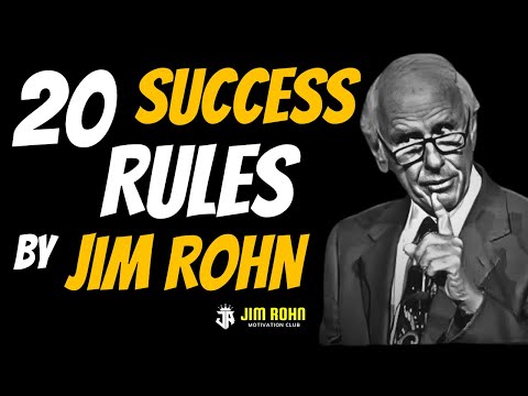 Jim Rohn's Top 20 Success Quotes You Need to Hear | Jim Rohn Motivation