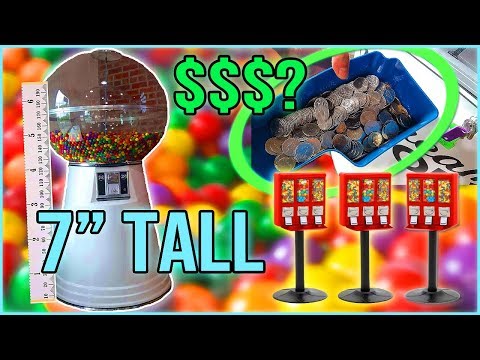 This 7 FOOT Gumball Machine Makes How Much?