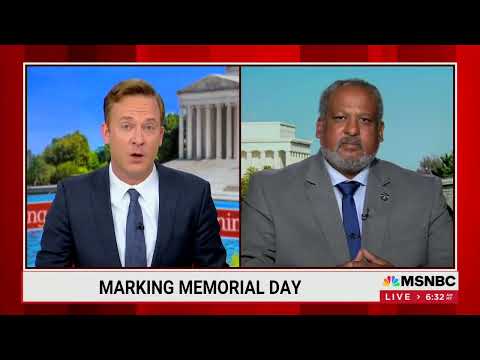 Jason Beardsley reflects on Memorial Day on MSNBC Morning Joe