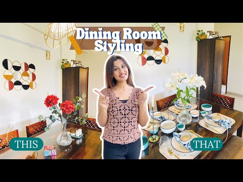 Dining Room Makeover | Different Ways Of Styling | *SURPRISE in the END* | Neera Mishra