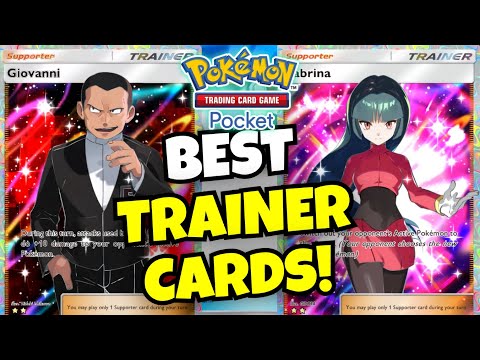 Pokémon TCG Pocket's BEST TRAINER CARDS