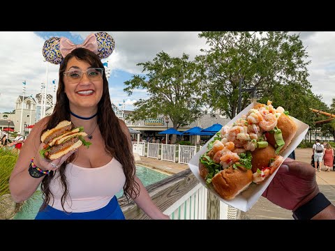 Disney's Beach Club resort FOOD HACK 🐚 Disney World quick service review