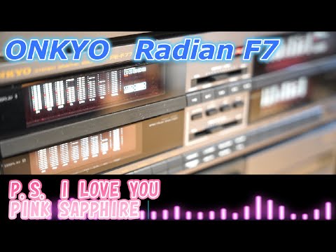 バブコンライフ 「P.S. I LOVE YOU」 PINK SAPPHIRE   ONKYO バブルコンポ