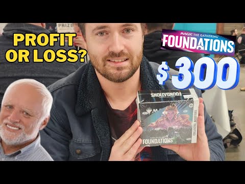 A Collector Booster Box Of Magic Foundations.. Profit or Loss?