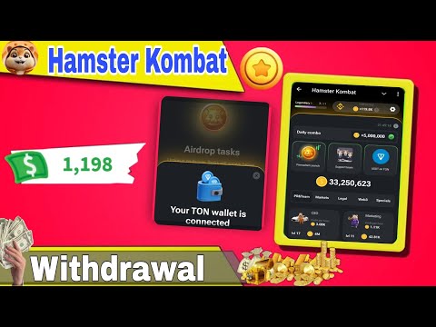 hamster kombat airdrop withdrawal | how to withdrawal hamster kombat airdrop token |