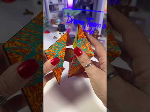 CUBENDI Geometric Origami Puzzle - Infinity Fidget Cube #fidget #asmr #origami #gifted