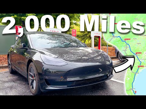 Taking My Tesla Model 3 Performance on a 2,000 Mile Road Trip! - Part 2