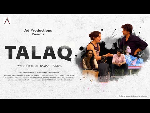 TALAQ | Divorce | Latest Short Movie | Hindi Short Film with Subtitles | Talaq Movie #a6productions