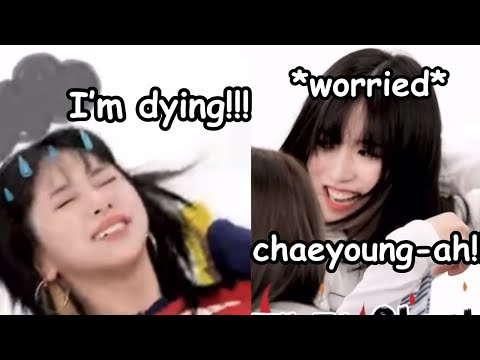 Chaeyoung almost faint Mina is so worried, Sana is dying too ft. michaeng