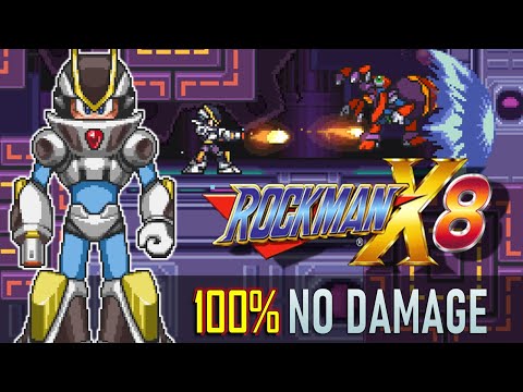 Megaman X8 FC: Demake (100% No Damage)  Full Demo