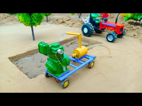 Top most diy tractor modern plough machine science project | homemade RC tractor