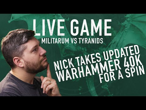 A New Tyranid Challenger Appears - 40k Live - Guard vs Tyranids -Pariah Nexus - 40k Battle!