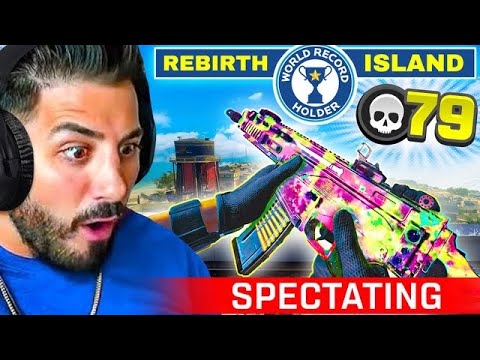 SPECTATING THE NEW REBIRTH ISLAND WORLD RECORD (79 KILLS)