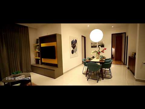 Brigade Cornerstone Utopia | Whitefield | Brigade Group | Spacious 3 BHK Apartment | Interior Design