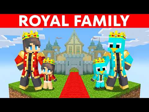 Having a ROYAL FAMILY in Minecraft!