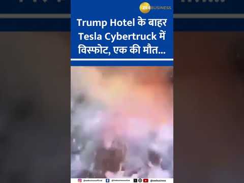 Tesla Cybertruck Explosion Near Trump Hotel: Driver Dead, 7 Injured