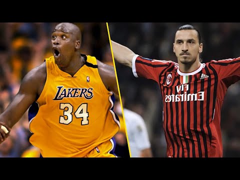 Shaquille O'Neal & Zlatan Ibrahimovic ● Crazy Moments