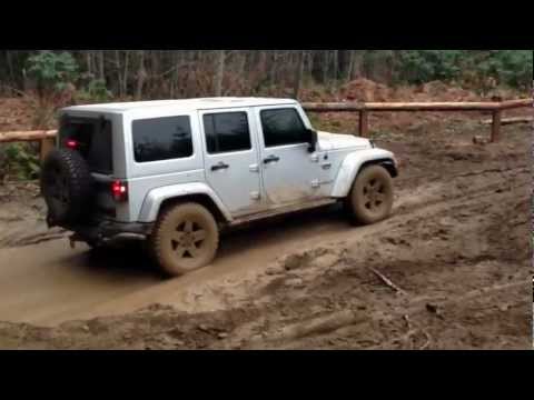 Muddy section on the backside of Tahuya State Forest