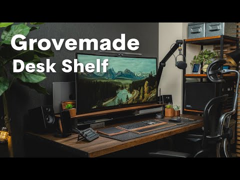 デスクをレベルアップ！Grovemadeデスクシェルフの良いところ・残念なところ