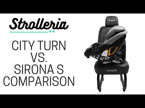 Baby Jogger City Turn vs. Cybex Sirona S Car Seat Comparison