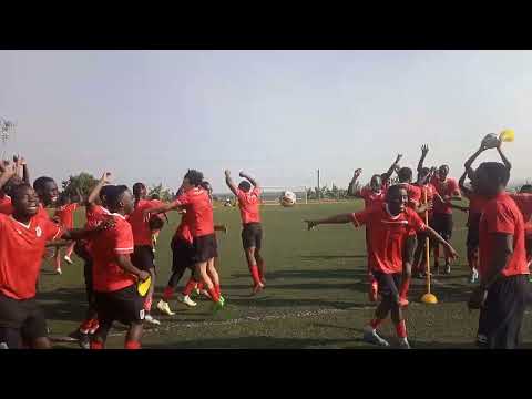 Uganda Hippos Training with fun