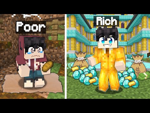 Best of POOR vs RICH BUILD CHALLENGE in Minecraft! (tagalog)