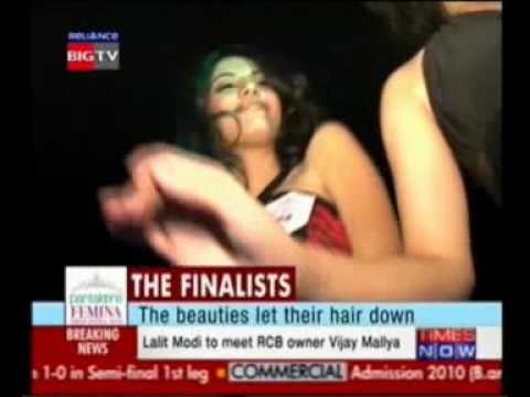 Femina Miss India 2010 Finalists at Lavasa Part 3