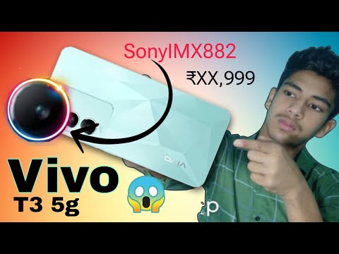 Vivo T3 5g - Officially Launch in India First impression 😱