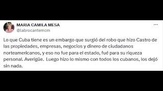 Lucha de clases: justificar el bloqueo a Cuba en defensa de las empresas yankis nacionalizadas