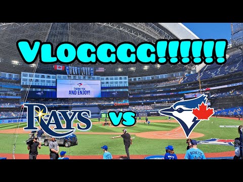 Blue Jays vs Rays VLOG!!!!! April 16 2023