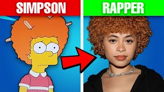 Guess The Rapper By Their Simpson Version! (99.9% FAIL) | Hard Rap Quiz 2023