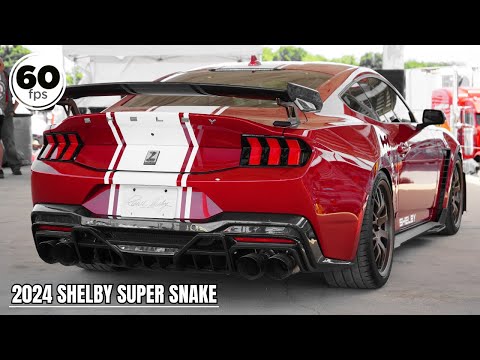 2024 Shelby Super Snake First Look | LOUD REVS | Walkaround by President of Shelby!