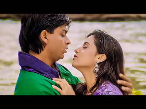 Mujhe Pyaar Karo Ik Baar Karo | Trimurti | Shahrukh Khan | Vinod Rathod, Alka Yagnik, Manhar | 90's