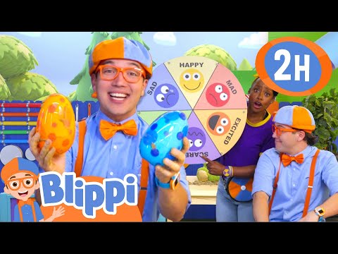 Blippi's Dino Egg Hunt: Counting 1 to 10 | Educational Kids Videos | Fun Compilations