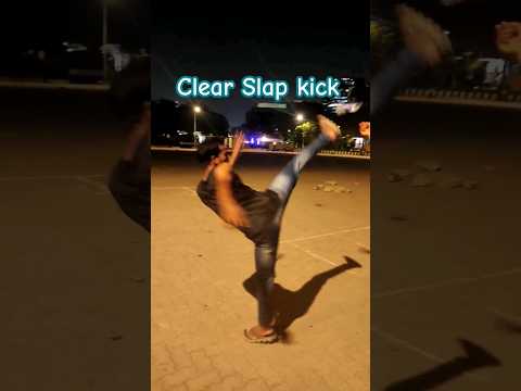 Very Clear Slap kick😱🤔#Mabrur786#viralvideo#slapkick#flipper#ytstudio#martialart#kickpractice#short