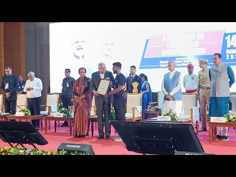 Truxport  felicitation by His Excellency the Vice President of India.