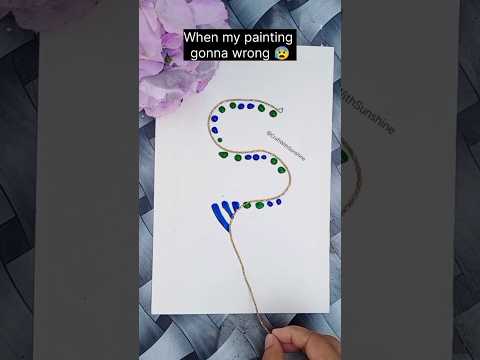 😍😍#shorts #viralvideo #craftwithsunshine #ytshorts #painting #diy