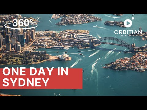 Sydney Guided Tour in 360°: One Day in Sydney Trailer (8K version)