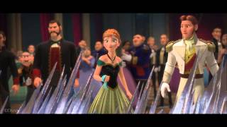 Frozen- Elsa Flees From Arendelle Clip (HD)